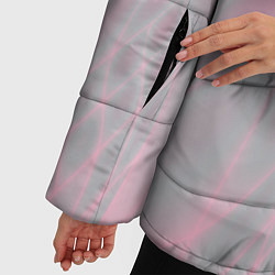 Куртка зимняя женская Абстракция, цвет: 3D-светло-серый — фото 2