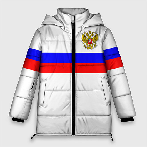 Женская зимняя куртка СБОРНАЯ РОССИИ 2021 / 3D-Черный – фото 1