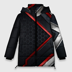 Женская зимняя куртка Luxury Black 3D СОТЫ