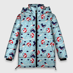Женская зимняя куртка Hockey Pattern