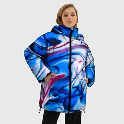 Куртка зимняя женская ТАЙ ДАЙ ОКЕАН ЧЕРНИЛ, цвет: 3D-черный — фото 2