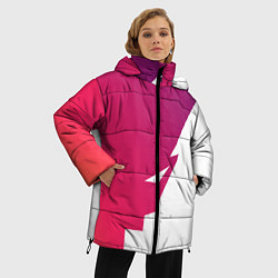 Куртка зимняя женская Обертка и Задний фон, цвет: 3D-черный — фото 2