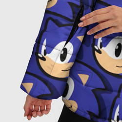 Куртка зимняя женская Sonic pattern, цвет: 3D-красный — фото 2