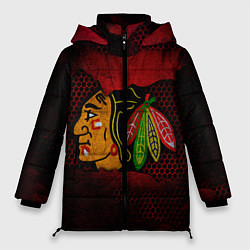 Куртка зимняя женская CHICAGO NHL, цвет: 3D-черный
