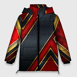 Женская зимняя куртка Black & Red 3D
