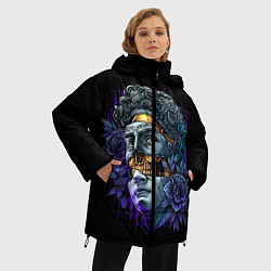 Куртка зимняя женская David Skull, цвет: 3D-красный — фото 2