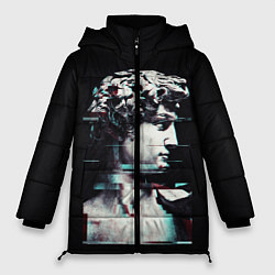 Куртка зимняя женская David Glitch, цвет: 3D-черный