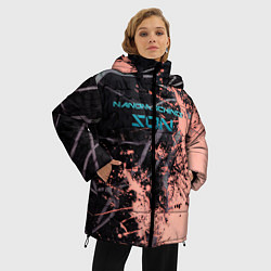 Куртка зимняя женская MGR - Nanomachines Son, цвет: 3D-черный — фото 2