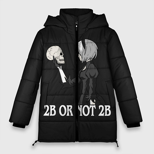 Женская зимняя куртка 2B OR NOT 2B / 3D-Черный – фото 1