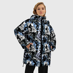 Куртка зимняя женская SPORT, цвет: 3D-черный — фото 2