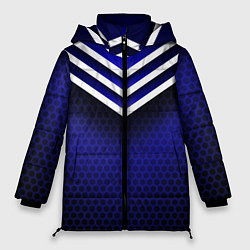 Женская зимняя куртка Sport blue style