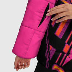 Куртка зимняя женская Тайлер Дёрден с динамитом, цвет: 3D-красный — фото 2