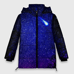 Куртка зимняя женская ПОЛЁТ КОМЕТЫ, цвет: 3D-черный
