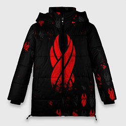 Куртка зимняя женская DEAD SPACE ОБЕЛИСК, цвет: 3D-черный