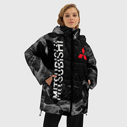 Куртка зимняя женская MITSUBISHI ОГОНЬ, цвет: 3D-черный — фото 2