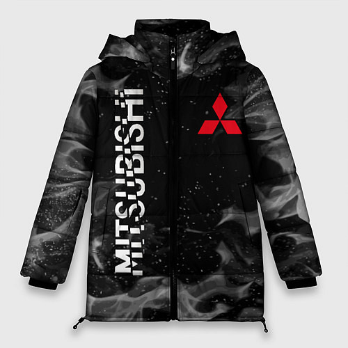 Женская зимняя куртка MITSUBISHI ОГОНЬ / 3D-Черный – фото 1