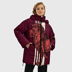 Куртка зимняя женская Король Лев Lion King, цвет: 3D-черный — фото 2