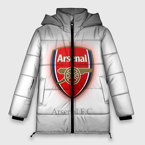 Женская зимняя куртка F C Arsenal / 3D-Черный – фото 1