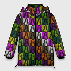Куртка зимняя женская Damiano David Colors, цвет: 3D-светло-серый