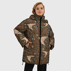 Куртка зимняя женская Литой стриж, цвет: 3D-черный — фото 2