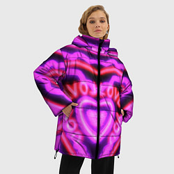 Куртка зимняя женская Lover love, цвет: 3D-красный — фото 2