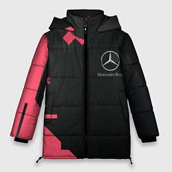 Куртка зимняя женская Мерседес Mersedes, цвет: 3D-черный