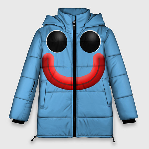 Женская зимняя куртка Huggy Waggy smile / 3D-Красный – фото 1