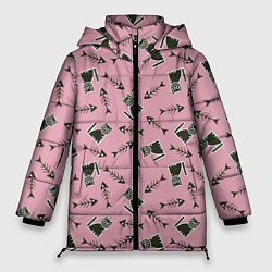 Куртка зимняя женская Фамильяр, цвет: 3D-черный