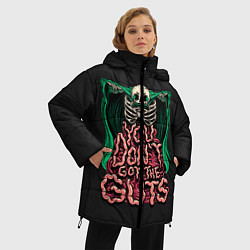 Куртка зимняя женская Кишка Тонка, цвет: 3D-черный — фото 2