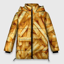 Куртка зимняя женская Картошка фриФастфуд, цвет: 3D-светло-серый