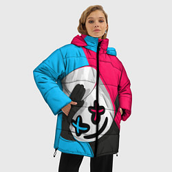 Куртка зимняя женская New Marshmello, цвет: 3D-черный — фото 2
