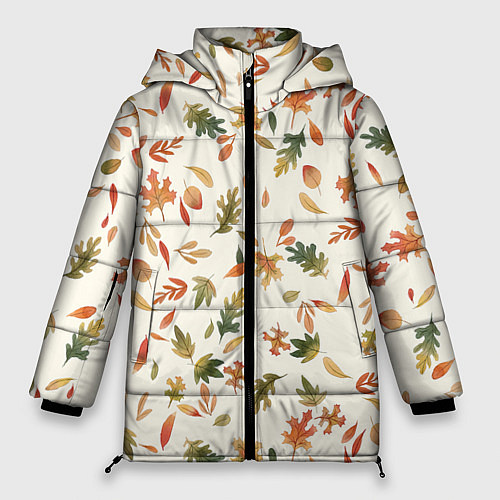 Женская зимняя куртка Тёплая осень / 3D-Черный – фото 1