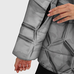 Куртка зимняя женская Pattern 2022 vanguard, цвет: 3D-черный — фото 2