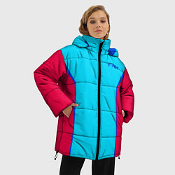 Куртка зимняя женская Ретро стиль FIRM, цвет: 3D-красный — фото 2