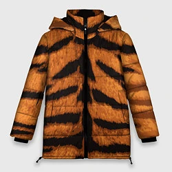 Куртка зимняя женская ТИГРИНАЯ ШКУРА, цвет: 3D-светло-серый