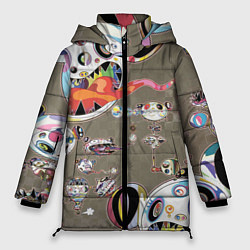 Куртка зимняя женская Арт Монстров, цвет: 3D-светло-серый