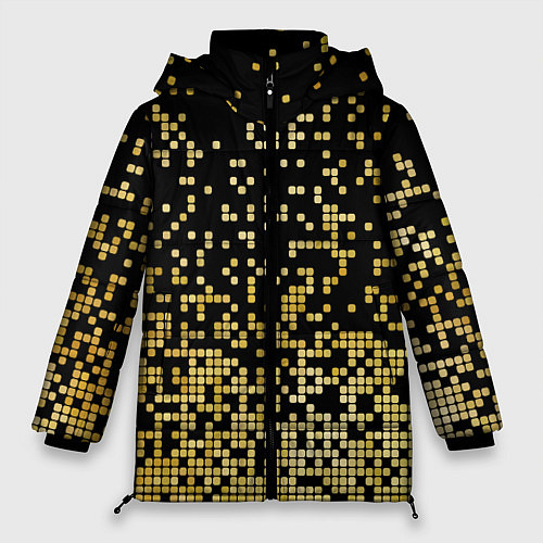Женская зимняя куртка Fashion Pattern 2028 / 3D-Светло-серый – фото 1