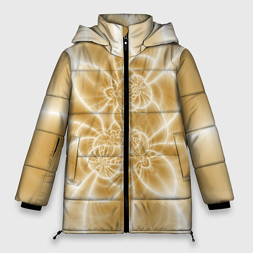 Женская зимняя куртка Коллекция Journey Дороги пустыни 284-7-42 / 3D-Светло-серый – фото 1