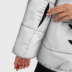 Куртка зимняя женская Бардак-Сделай, как хотел White Theme, цвет: 3D-черный — фото 2