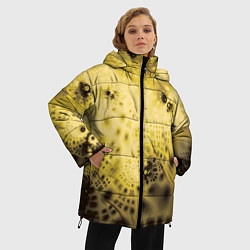 Куртка зимняя женская Коллекция Journey Желтый 588-4, цвет: 3D-черный — фото 2
