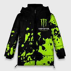 Женская зимняя куртка Monster Energy green
