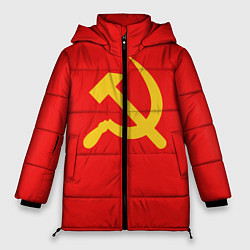 Куртка зимняя женская Красный Советский союз, цвет: 3D-черный