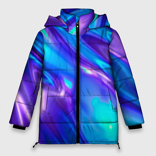 Женская зимняя куртка Neon Holographic / 3D-Черный – фото 1