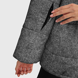 Куртка зимняя женская Коллекция Get inspired! Абстракция Fl-47 Дополнени, цвет: 3D-светло-серый — фото 2