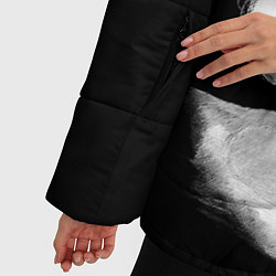 Куртка зимняя женская Salvador Dali - Сальвадор Дали, цвет: 3D-черный — фото 2
