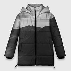 Куртка зимняя женская ТЕМНЫЕ ГОРЫ, цвет: 3D-светло-серый