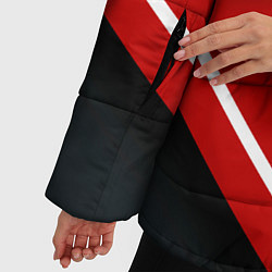 Куртка зимняя женская Audi sport red, цвет: 3D-черный — фото 2