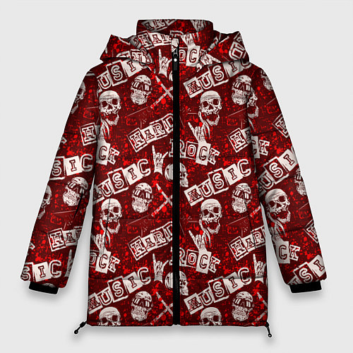 Женская зимняя куртка Хард Рок HARD-ROCK / 3D-Красный – фото 1