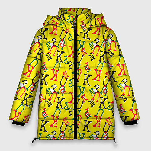 Женская зимняя куртка PUNK - PUNK - PUNK / 3D-Светло-серый – фото 1
