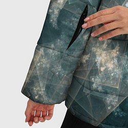 Куртка зимняя женская Платформы подсознания, цвет: 3D-светло-серый — фото 2